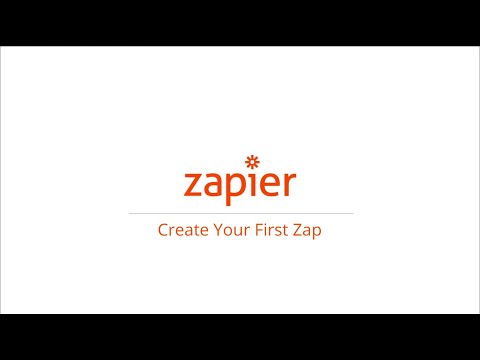 How to Create Your First Zap in Zapier