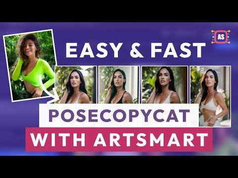 PoseCopycat with Artsmart in the Playground