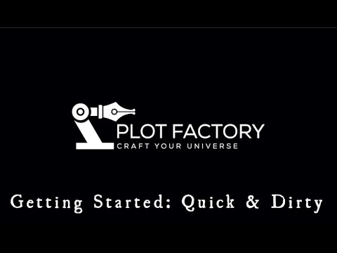 Getting Started with Plot Factory: the Quick and Dirty