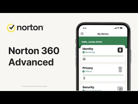 Norton 360 Advanced - a single solution for your digital life