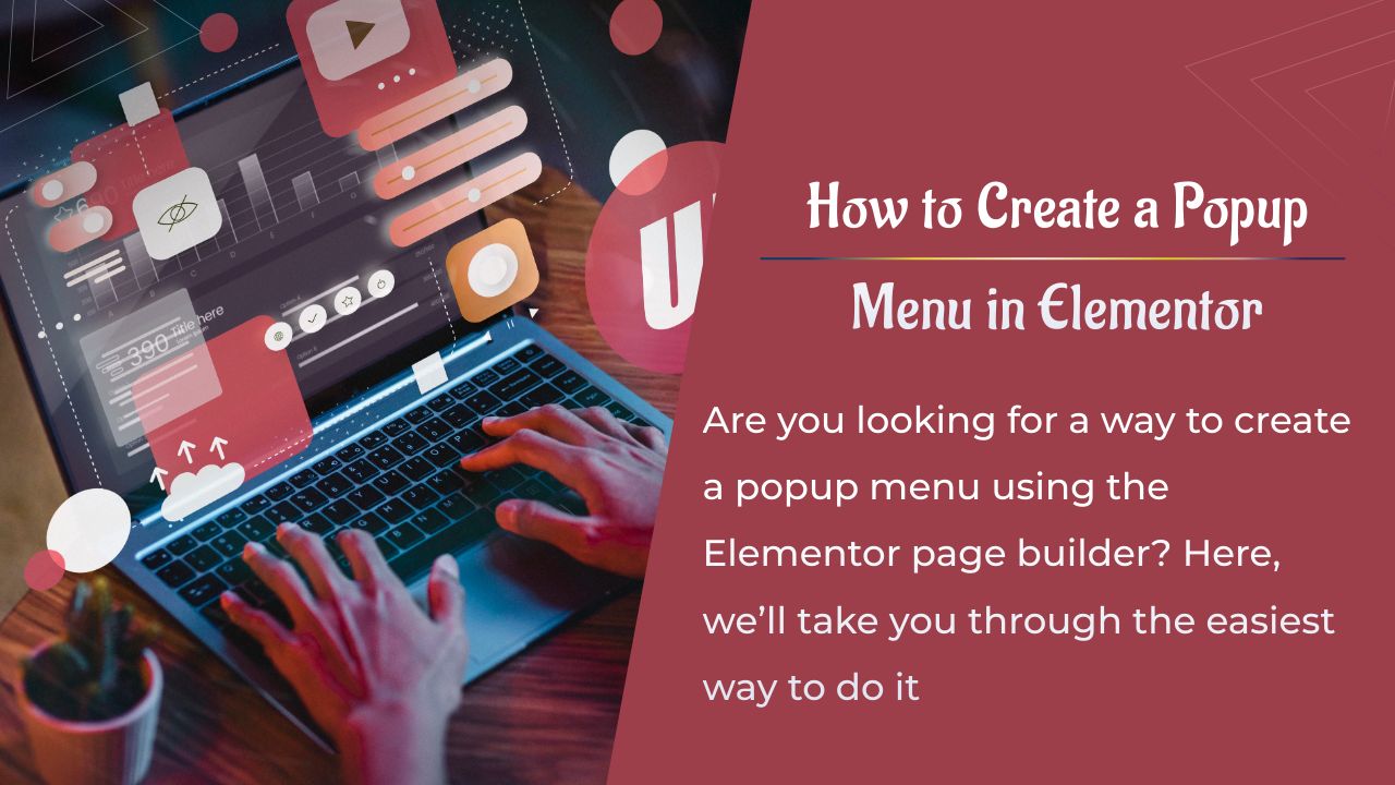 Comment créer un menu popup dans Elementor