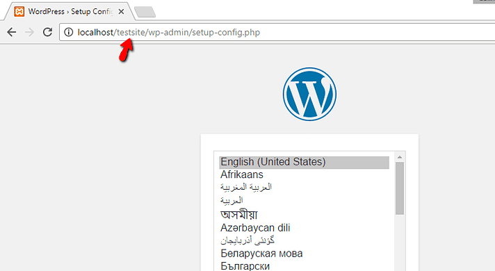 installer WordPress sur XAMPP