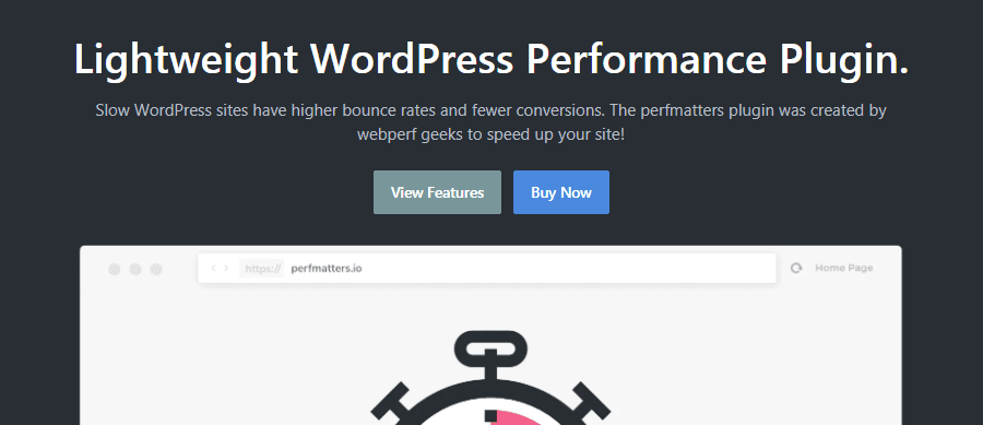 plugin WordPress perfmatters - désactiver les commentaires dans WordPress