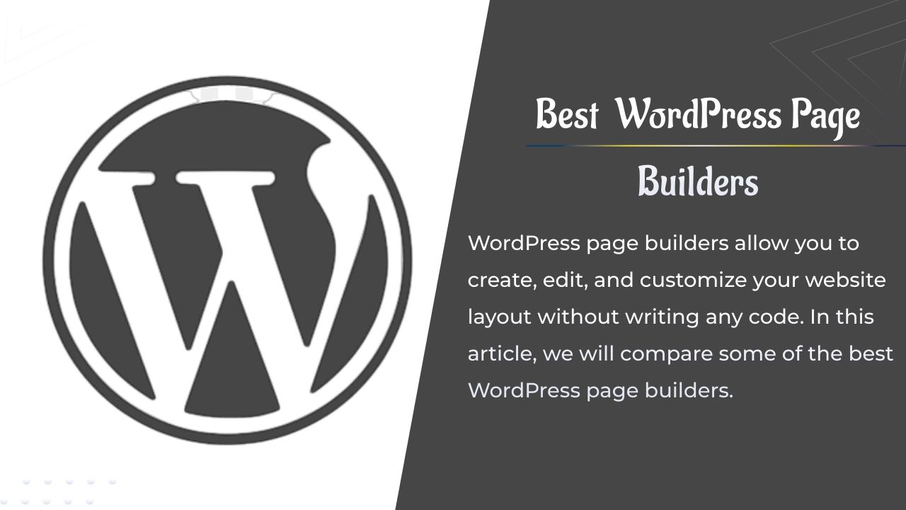 meilleurs plugins WordPress Page Builder
