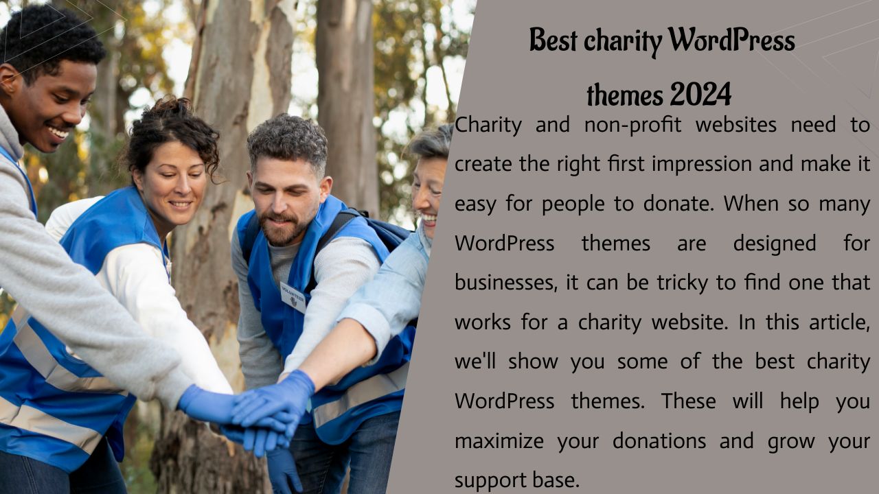 Les meilleurs thèmes WordPress de charité - 2023