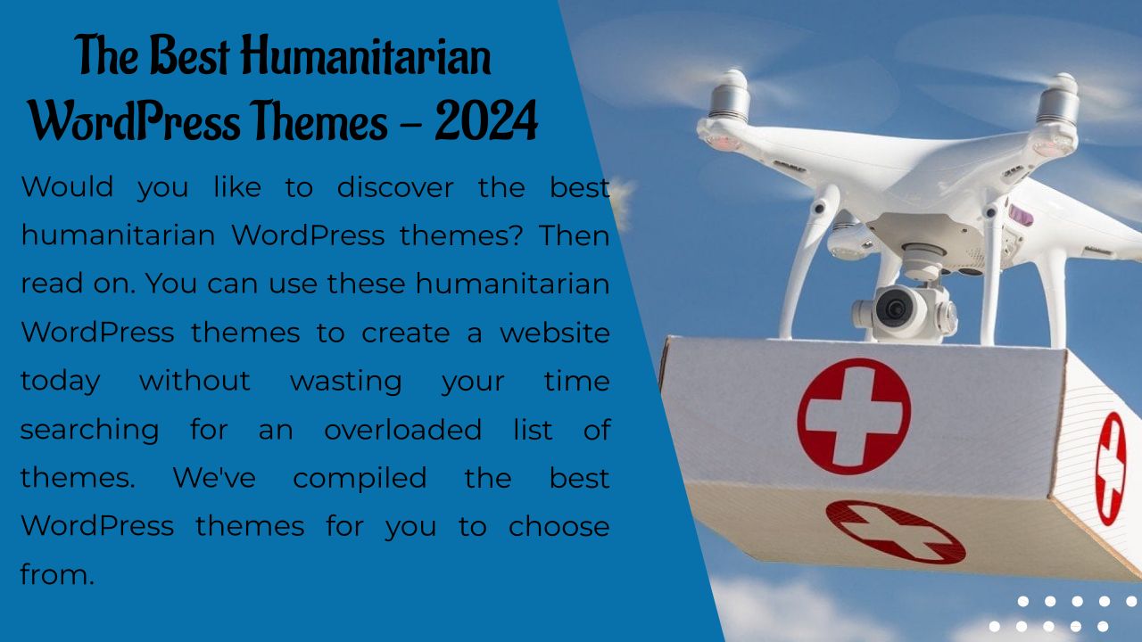Les meilleurs thèmes WordPress d'humanitaire - 2023