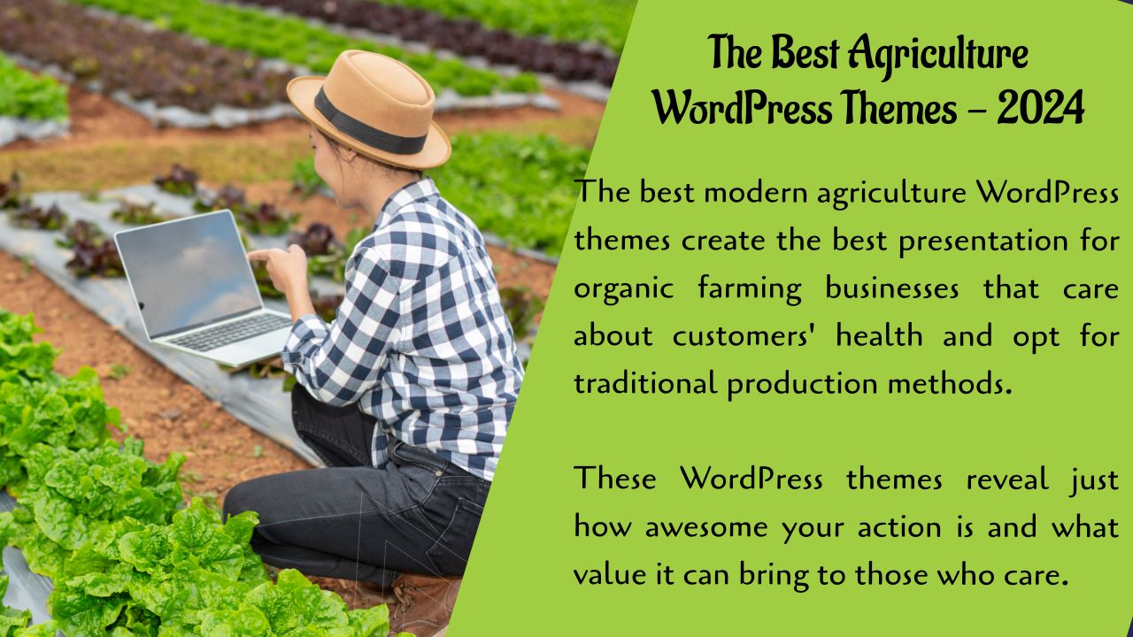 Les meilleurs thèmes WordPress d'agriculture - 2023