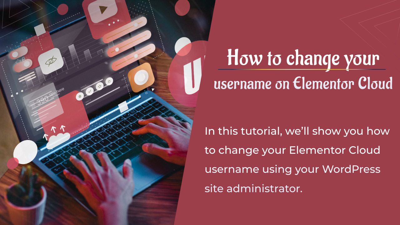 how to change your username on elementor cloud