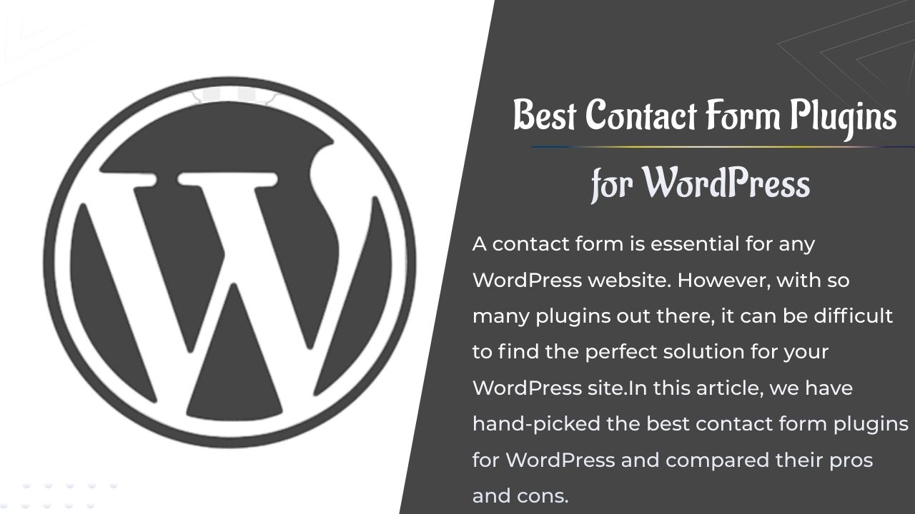 meilleurs plugins WordPress de formulaire de contact