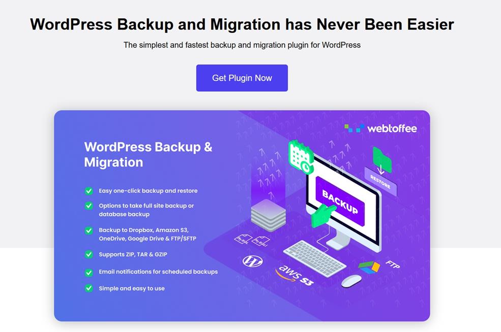 wordpress backup migration