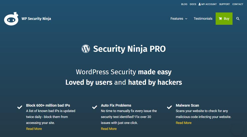 meilleurs plugins WordPress de sécurité