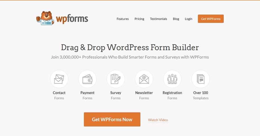 best contact forms wpforms