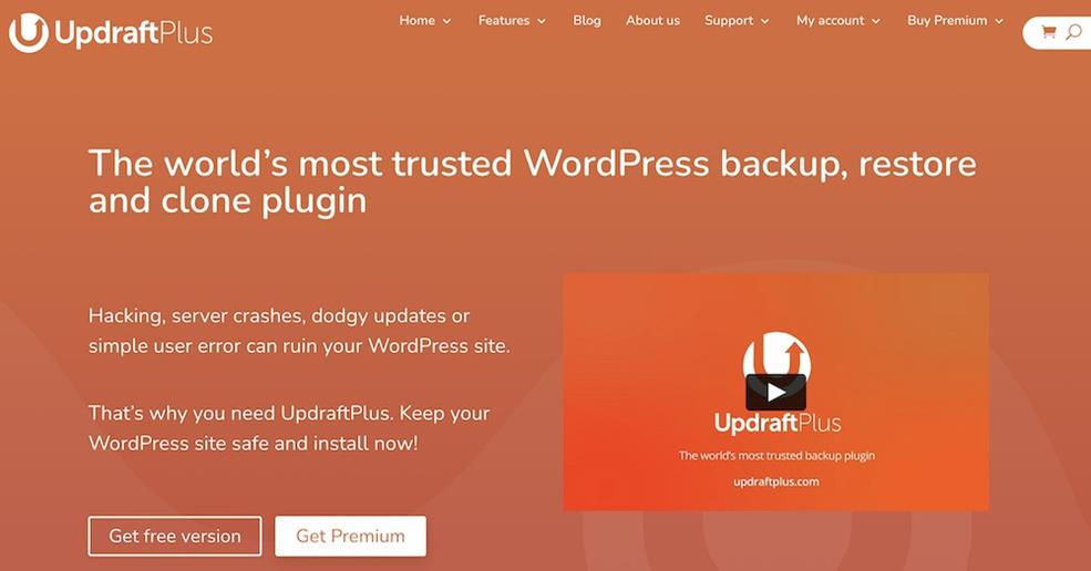 updraftplus wordpress backup plugin