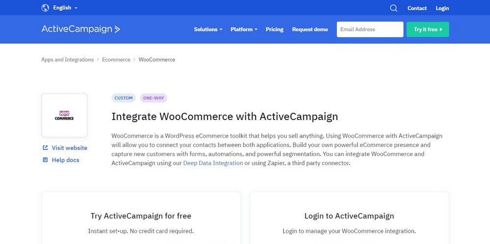 activecampaign woocommerce integration