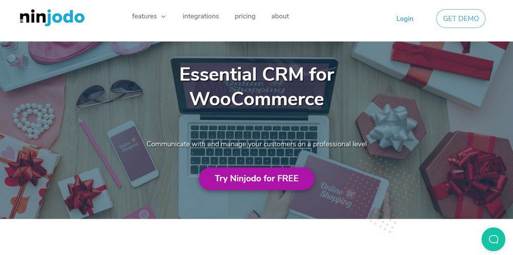 crm for woocommerce ninjodo