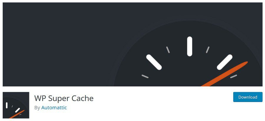 wp super cache free cache plugin