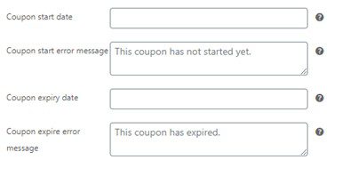 advanced coupons scheduler setting