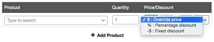coupon data add product setting