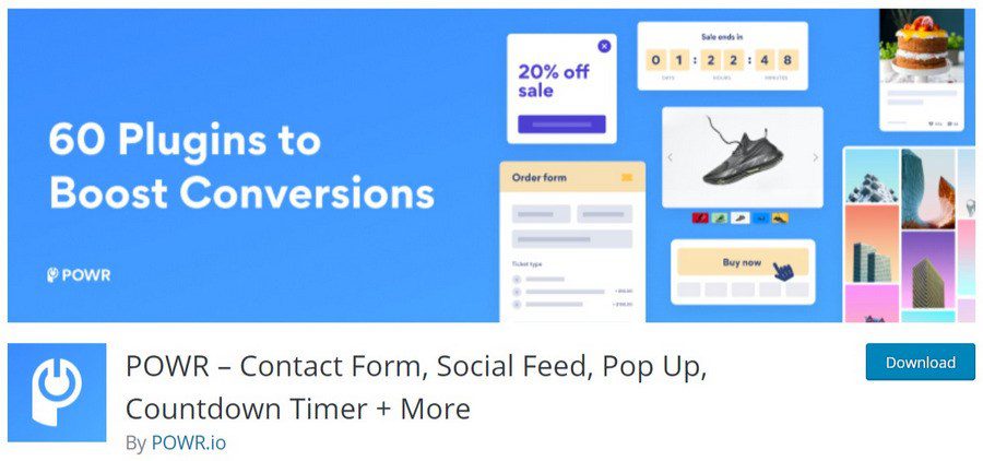 powr countdown timer wordpress plugin