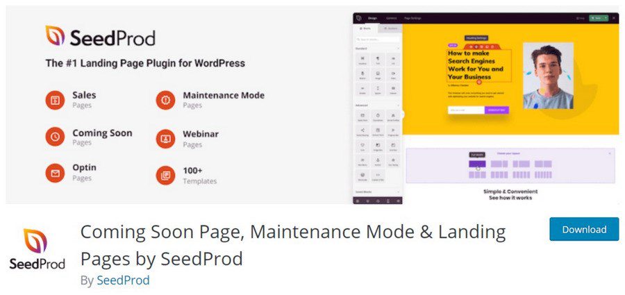 seedprod wordpress plugin