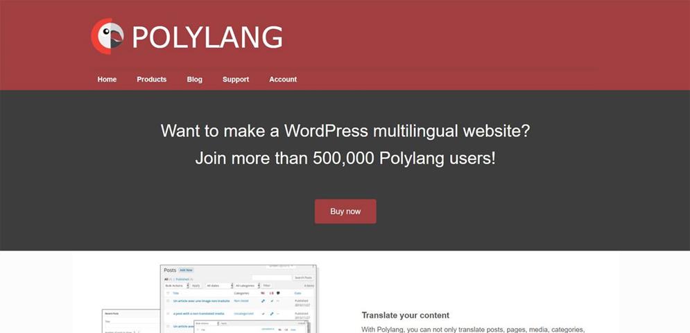 polylang plugin site image