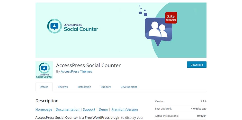 social plugins accesspress