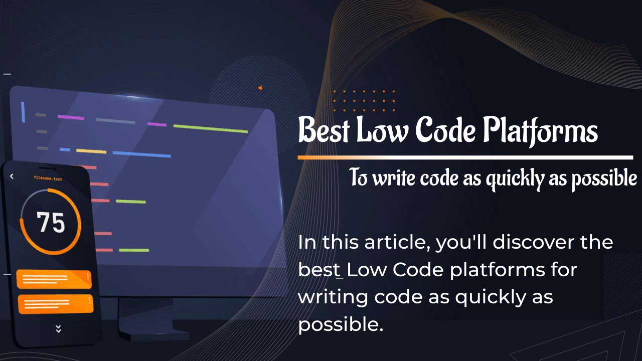 meilleures plateformes Low Code