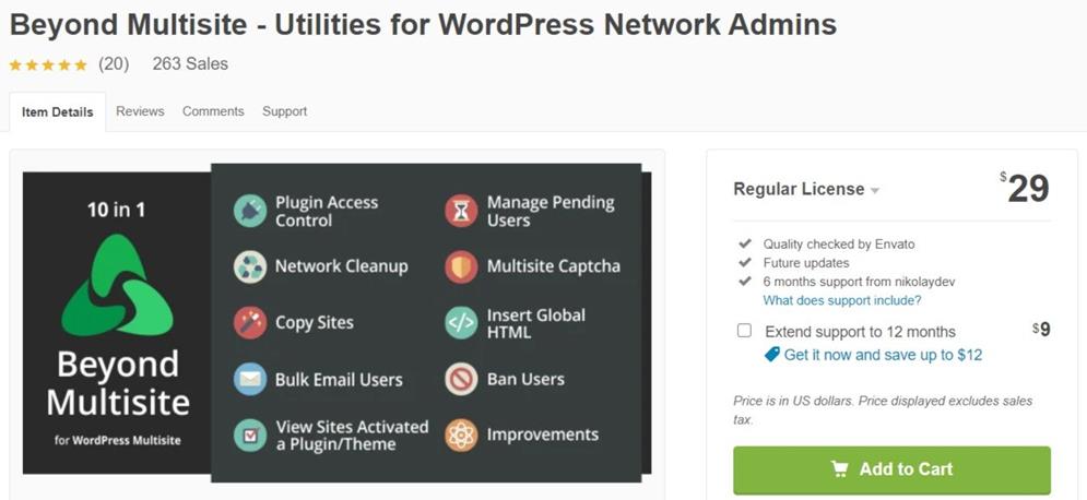 meilleurs plugins WordPress Multisite