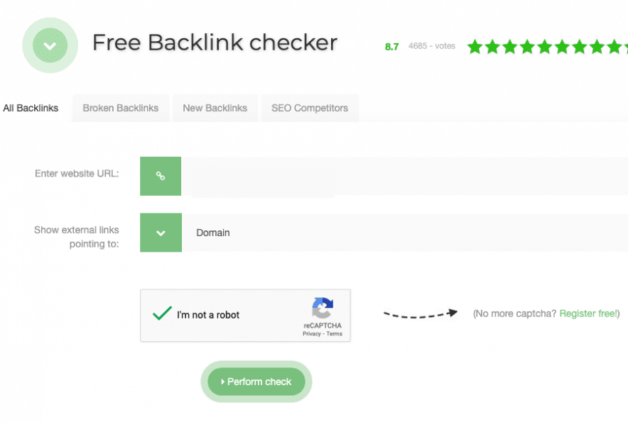 meilleurs outils de vérification des backlinks