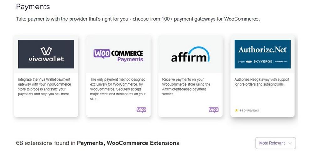 woocommerce payment gateways x