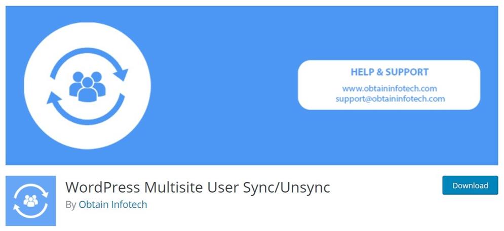 wordpress multisite user sync unsync