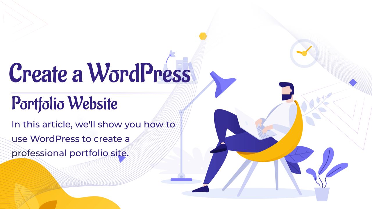 créer un site WordPress portfolio
