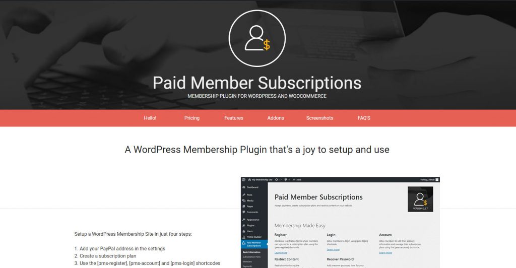 paid member subscriptions img x