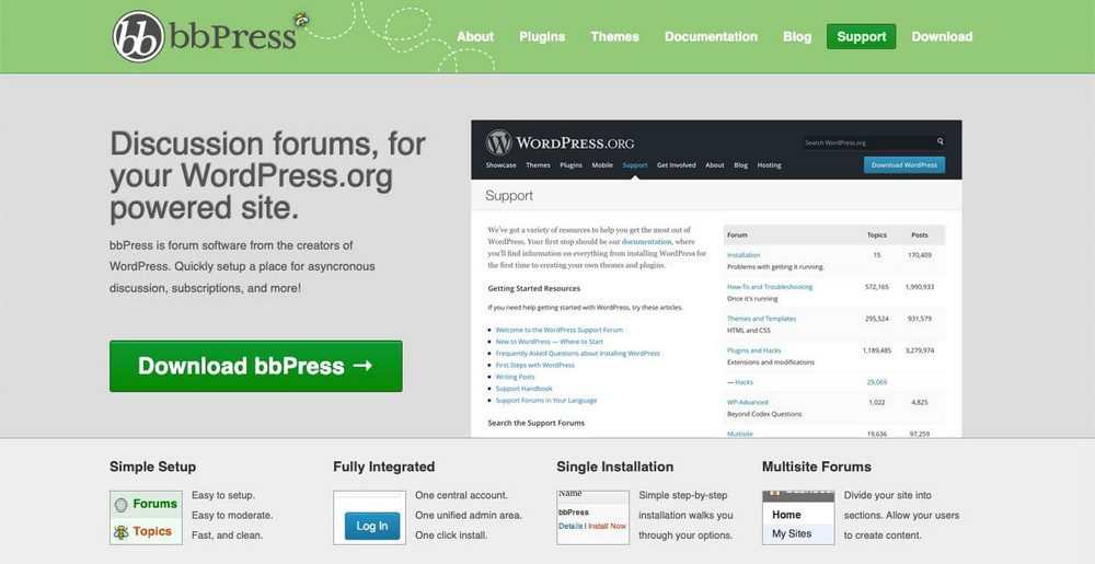 créer un forum avec WordPress