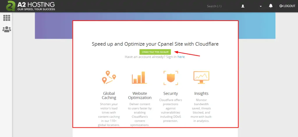 Créer un compte Cloudflare