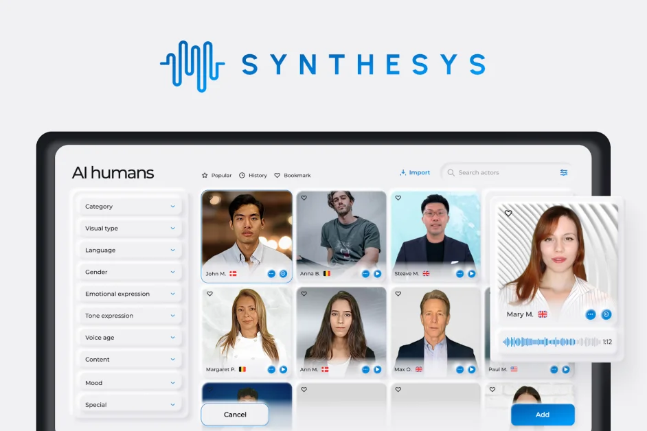 synthesys ai humans