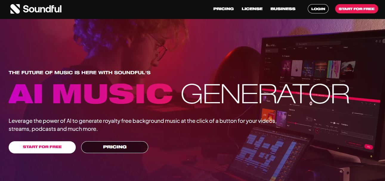 ai music generator royalty free music for creators soundful