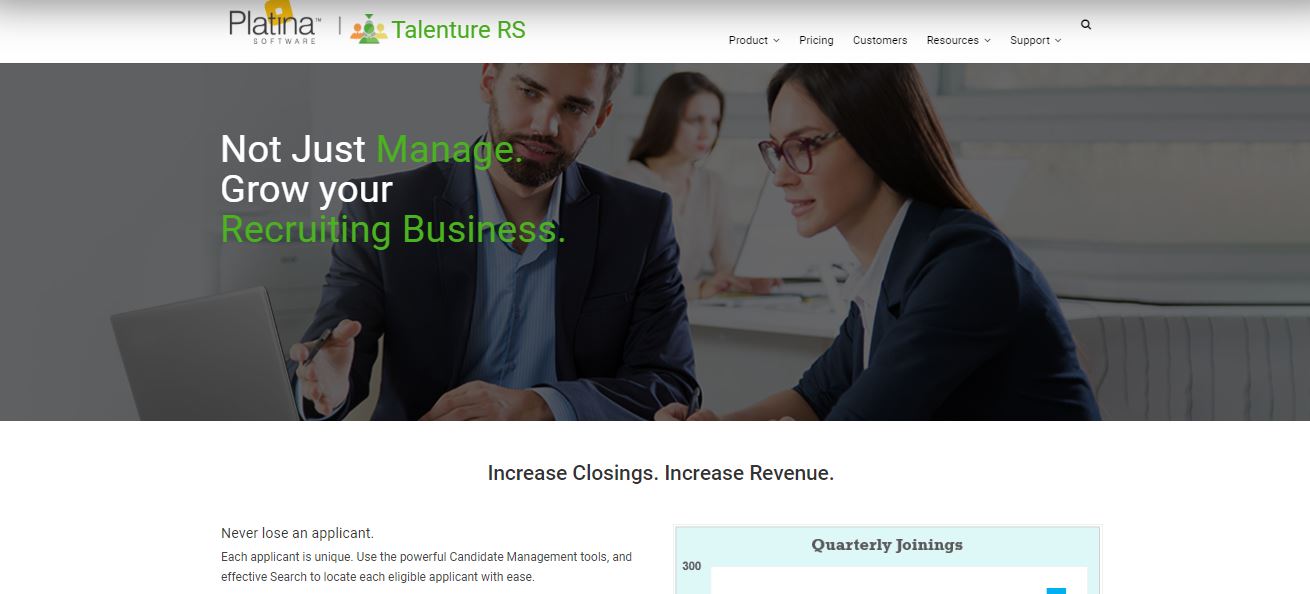 ai powered recruitment software applicant tracking system ats talenture rs