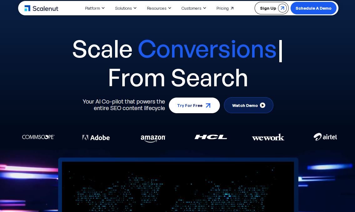 scalenut ai powered seo and content marketing platform