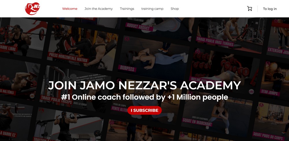 JameCordez fitness - créer un site WordPress de salle de gym