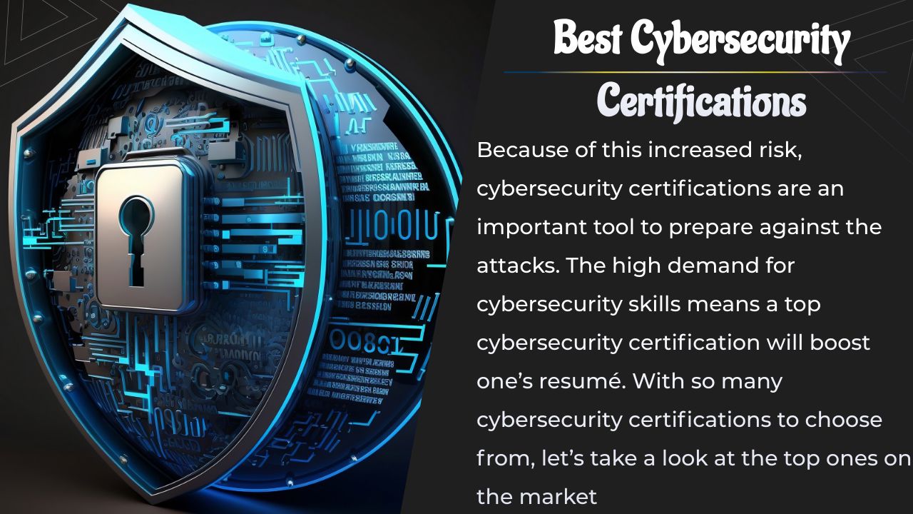 meilleures certifications en cybersécurité