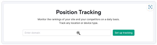 serp features position tracking