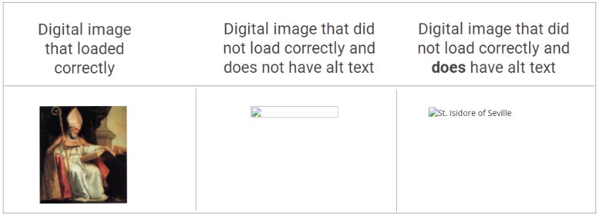 SEO d'images et balise Alt : 10 astuces d'optimisation des images - Exemple de texte alternatif d'image cassée
