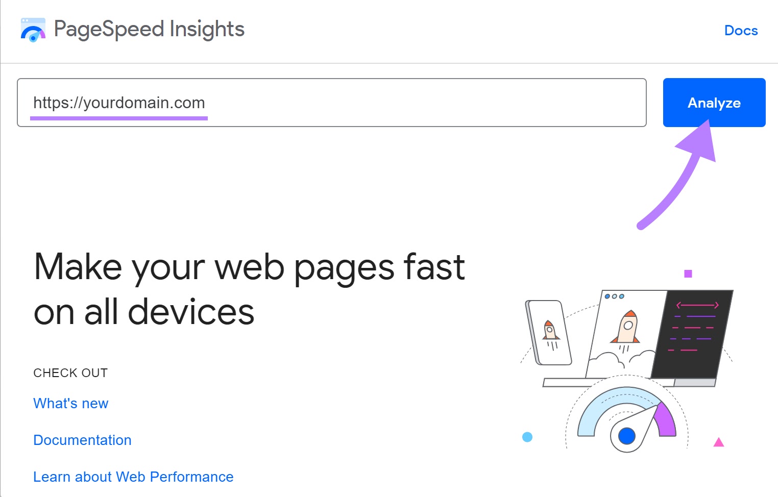 Mobile-First Indexing : Définition et meilleures pratiques - Outil PageSpeed Insights