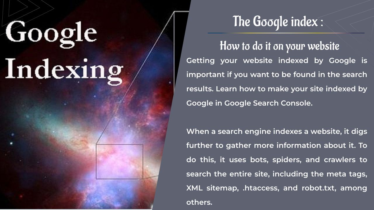 Indexation Google : Comment la faire sur votre site Web