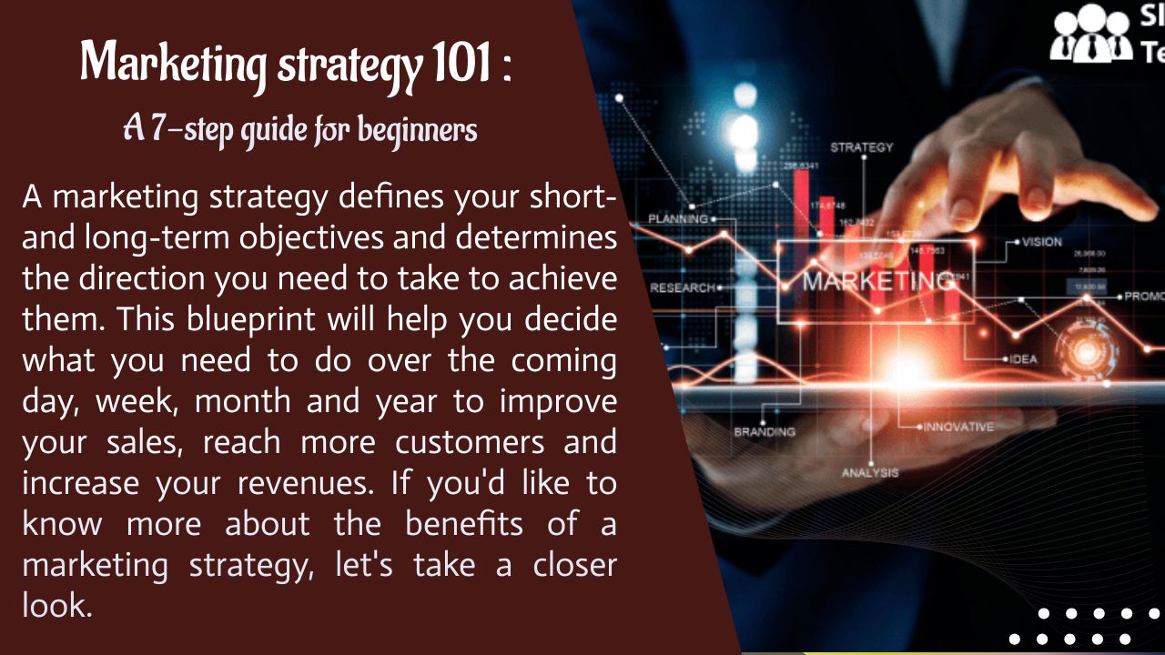 Stratégie marketing 101: Guide en 7 étapes pour  débutants