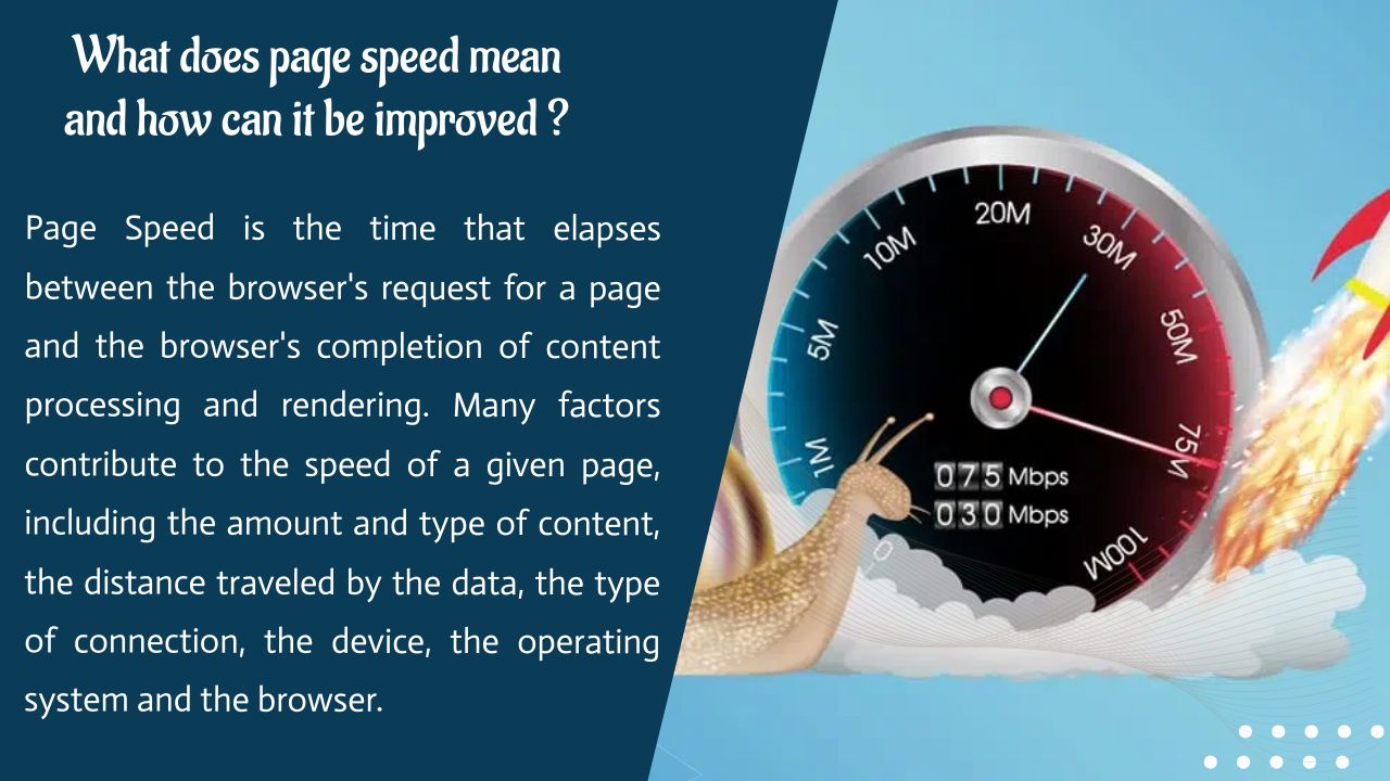 Que signifie la vitesse des pages et comment l'améliorer ?
