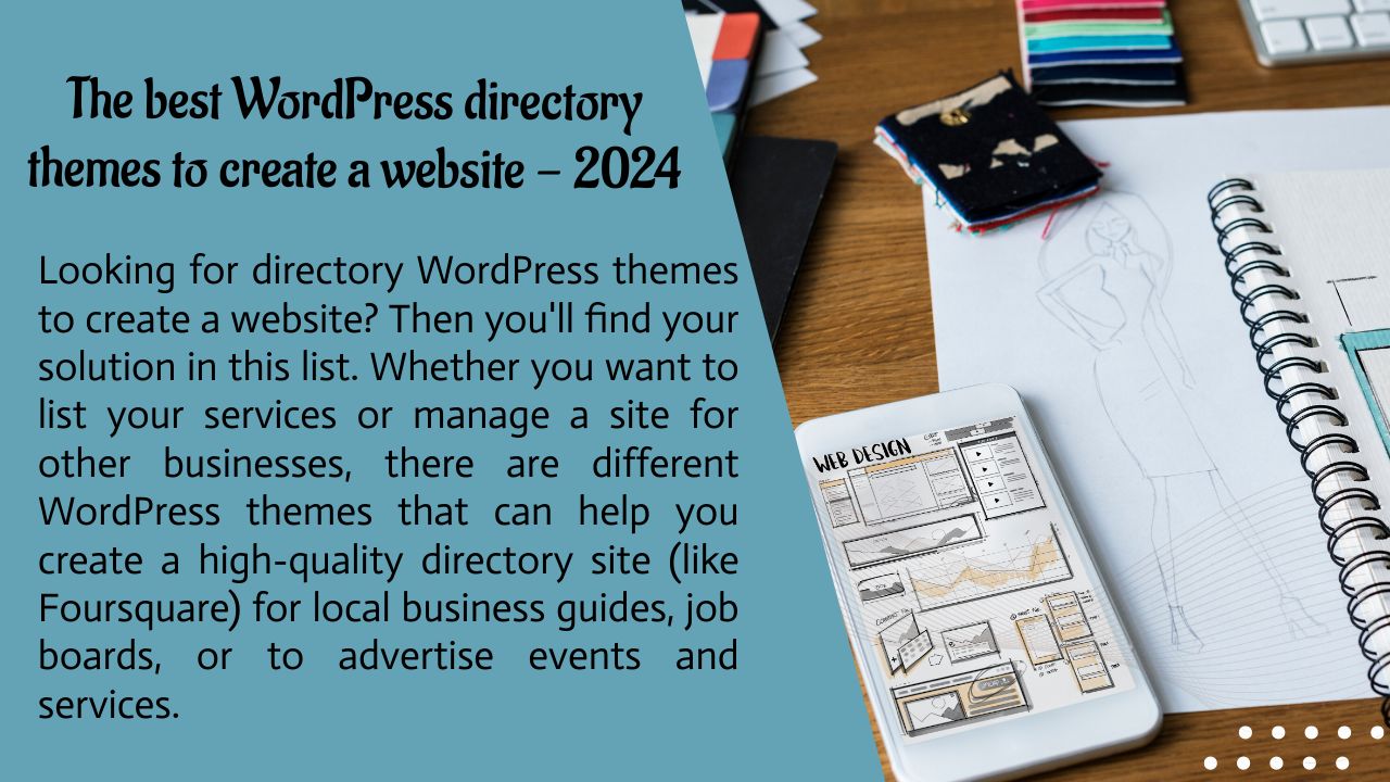 Les meilleurs thèmes WordPress d'annuaire pour créer un site web - 2024