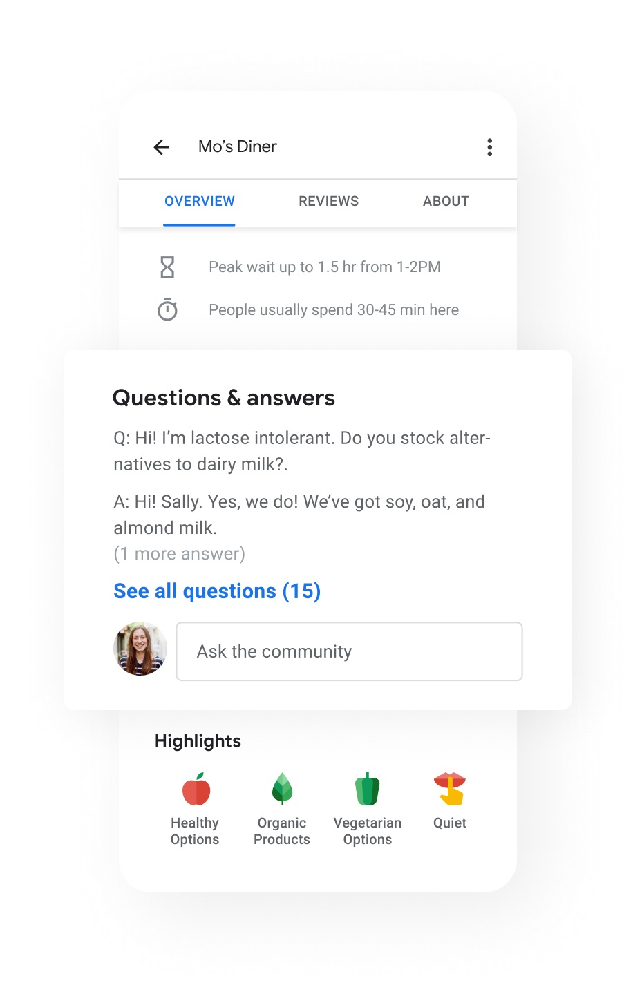 Google my Business : Guide du profil d'entreprise - Questions des clients sur Google